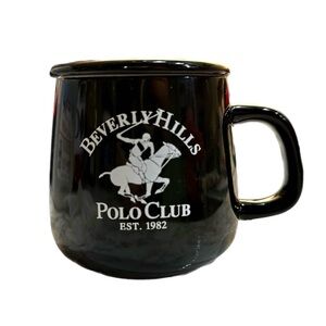 Beverly Hills Polo Club Black Ceramic Mug